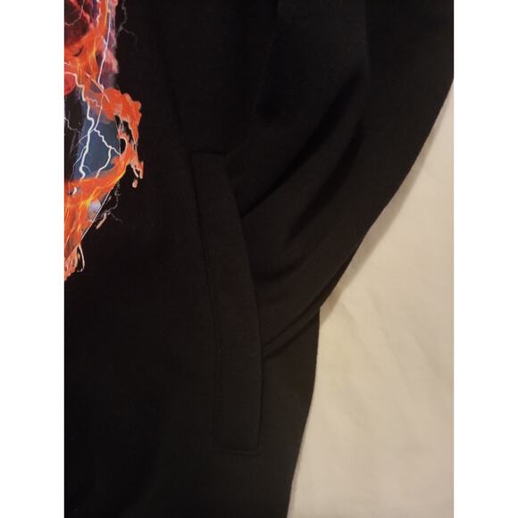 Lil Wayne “Reason” Black Rap Hoodie WEEZY Graphic Y2K Style Size M - Picture 5 of 9